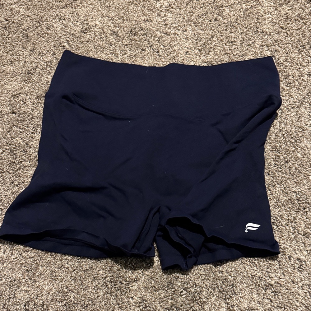 Women's Navy Blue fabletics Shorts